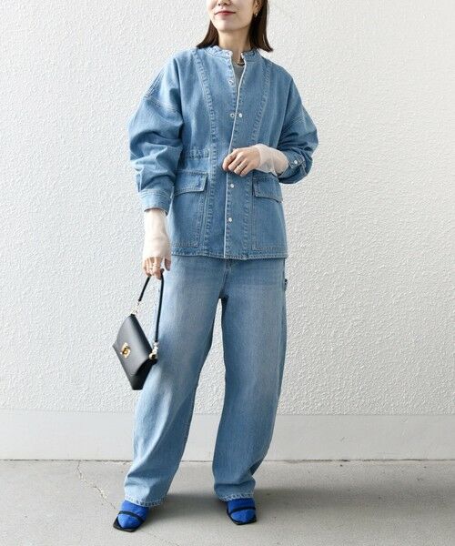 《追加予約》SHIPS any: デニム ワーク ジャケット［SHIPS any DENIM］