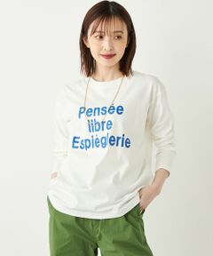 SHIPS Colors:プリント ロゴ Tシャツ