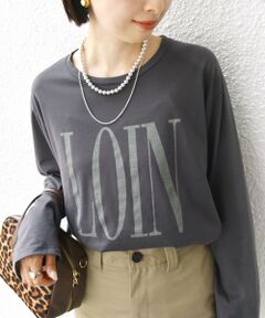 ローズ ペトール ロング スリーブ プリント TEE