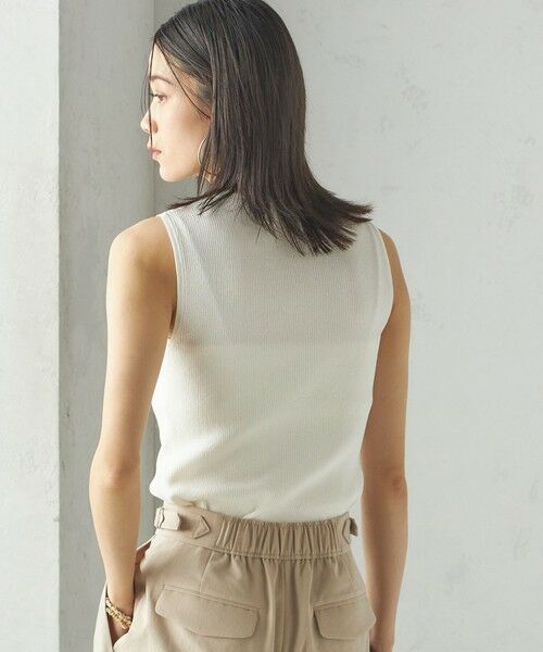 SHIPS / シップス ニット・セーター | 〈手洗い可能〉ラメ ノースリーブ ニット | 詳細10