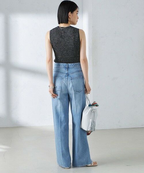 HERMES - エルメス シルク ノースリーブ ニット レディース