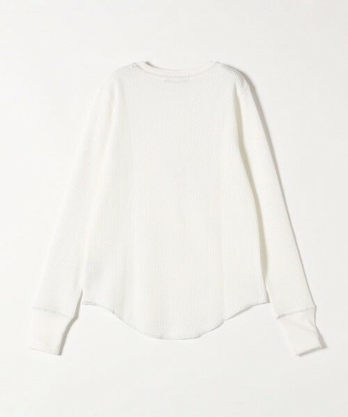 SHIPS for women / シップスウィメン Tシャツ | quaranciel:〈洗濯機可能〉ワッフル クルーネック ラウンドヘム カットソー | 詳細15