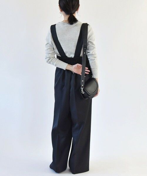 SHIPS for women / シップスウィメン Tシャツ | quaranciel:〈洗濯機可能〉ワッフル クルーネック ラウンドヘム カットソー | 詳細20