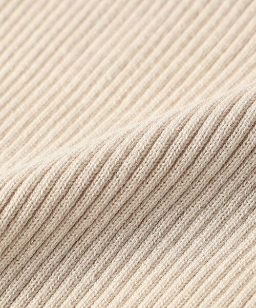 SHIPS / シップス ニット・セーター | quaranciel:〈手洗い可能〉コットン リブ クルーネック ニット | 詳細9