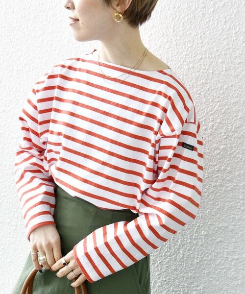 SHIPS for women / シップスウィメン Tシャツ | 【SHIPS any別注】Le minor: ロングスリーブ ボーダー TEE | 詳細3