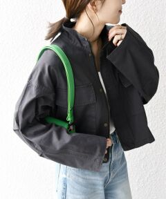 Dickies:〈洗濯機可能〉コットン ツイル スタンドカラー ジャケット