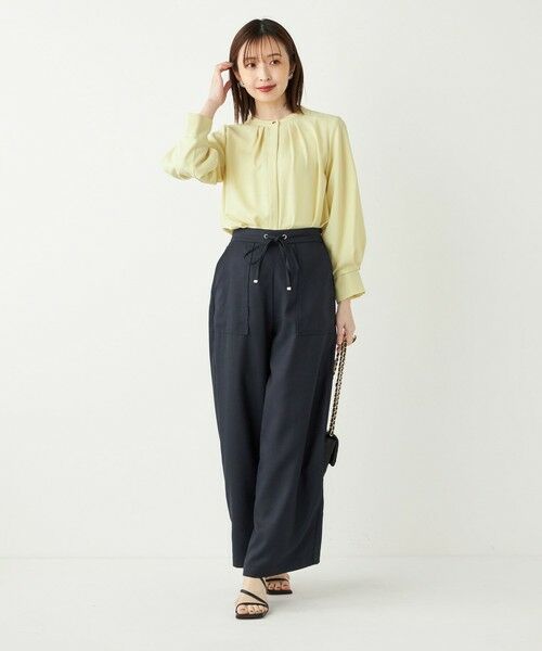 SHIPS / シップス シャツ・ブラウス | SHIPS Colors:〈洗濯機可能〉ジョーゼット タックスリーブ ブラウス◇ | 詳細12