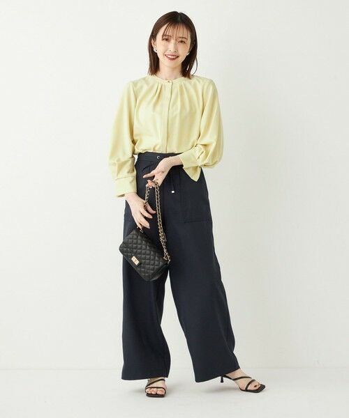 SHIPS / シップス シャツ・ブラウス | SHIPS Colors:〈洗濯機可能〉ジョーゼット タックスリーブ ブラウス◇ | 詳細13