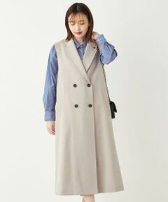SHIPS / シップス ロング・マキシ丈ワンピース | SHIPS Colors:〈手洗い可能〉2WAY ジレ ワンピース2