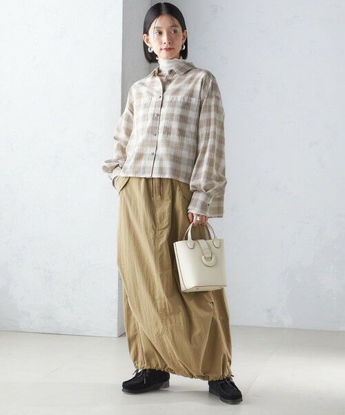 SHIPS / シップス ショルダーバッグ | 《一部追加予約》ミニ キューブ トート | 詳細10