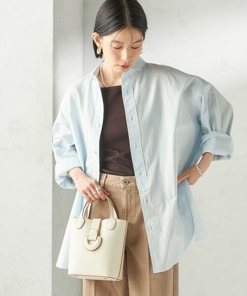 SHIPS / シップス ショルダーバッグ | 《一部追加予約》ミニ キューブ トート | 詳細7