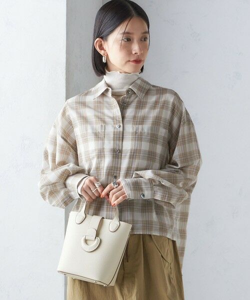 SHIPS / シップス ショルダーバッグ | 《一部追加予約》ミニ キューブ トート | 詳細9