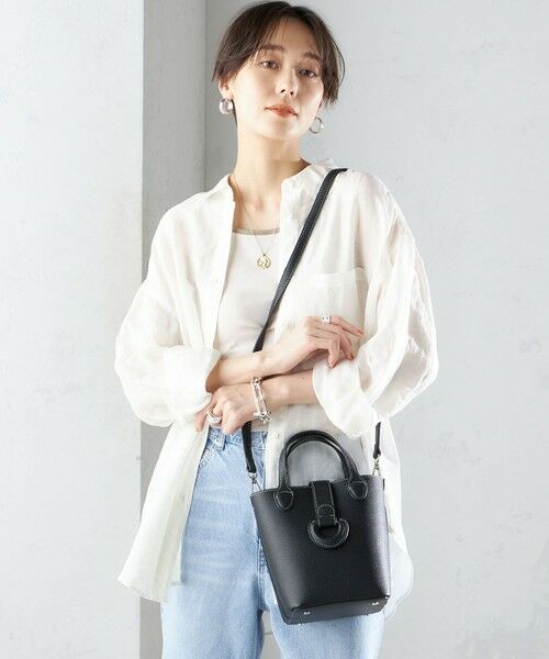 SHIPS / シップス ショルダーバッグ | 《一部追加予約》ミニ キューブ トート | 詳細23