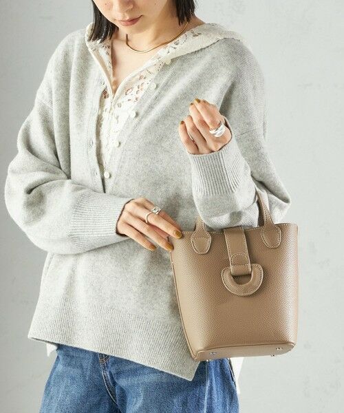 SHIPS / シップス ショルダーバッグ | 《一部追加予約》ミニ キューブ トート | 詳細24