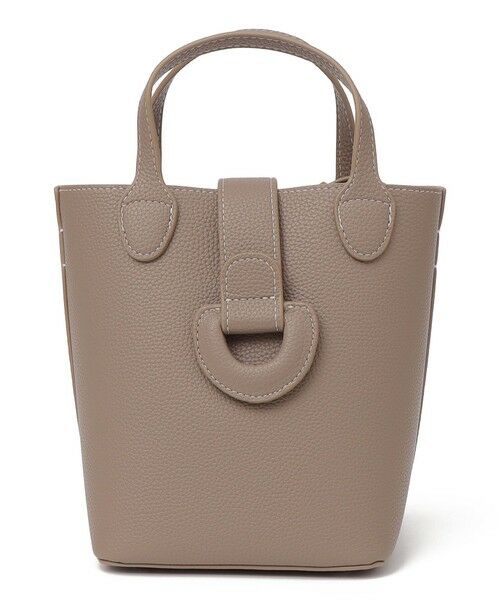 SHIPS / シップス ショルダーバッグ | ミニ キューブ トート（ベージュ系）