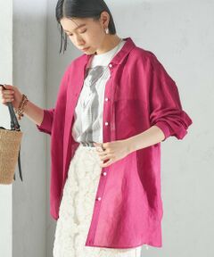 SHIPS / シップス シャツ・ブラウス | 〈手洗い可能〉IMPERIAL LINEN オーバー シャツ
