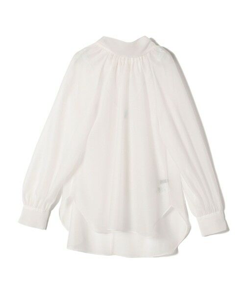SHIPS / シップス シャツ・ブラウス | 《一部追加予約》〈手洗い可能〉オーガンジー リボン ブラウス | 詳細28