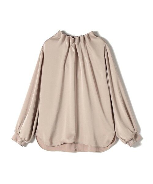 SHIPS / シップス シャツ・ブラウス | 〈手洗い可能〉ヴィンテージ サテン ネック ギャザー ブラウス | 詳細30