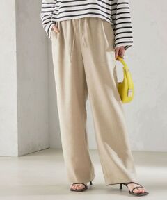 SHIPS / シップス その他パンツ | 〈手洗い可能〉トリアセテート ドロスト イージー パンツ◇