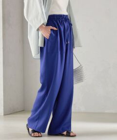 SHIPS / シップス その他パンツ | 〈手洗い可能〉トリアセテート ドロスト イージー パンツ◇