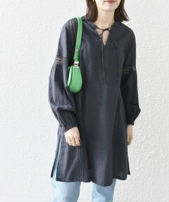 SHIPS / シップス シャツ・ブラウス | SHIPS any:〈洗濯機可能〉レース カフタン チュニック ブラウス