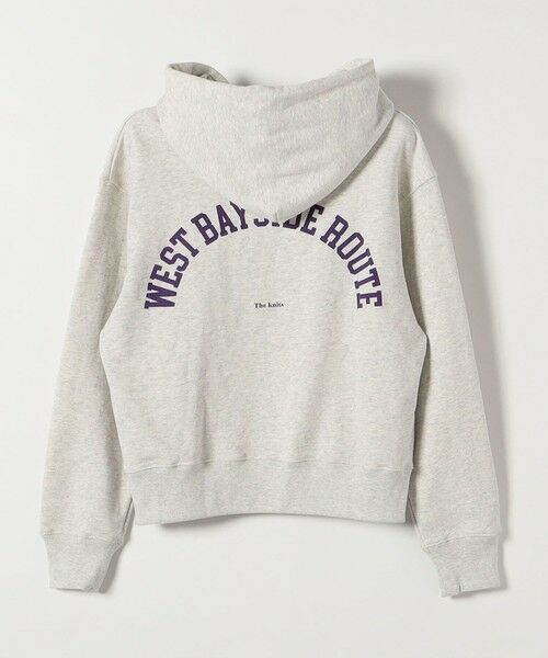SHIPS for women / シップスウィメン パーカー | 【SHIPS any別注】THE KNiTS:〈洗濯機可能〉カレッジ ロゴ フーディ パーカー 24SS | 詳細8