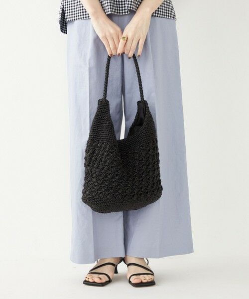 SHIPS / シップス かごバック | SHIPS Colors:メタリック クロシェ バッグ◇ | 詳細11