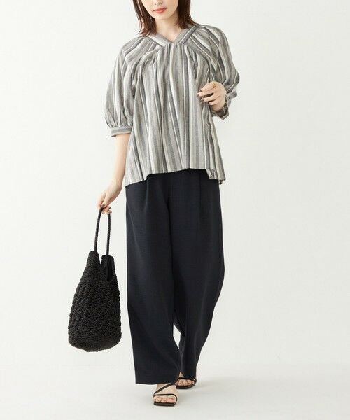 SHIPS / シップス かごバック | SHIPS Colors:メタリック クロシェ バッグ◇ | 詳細11