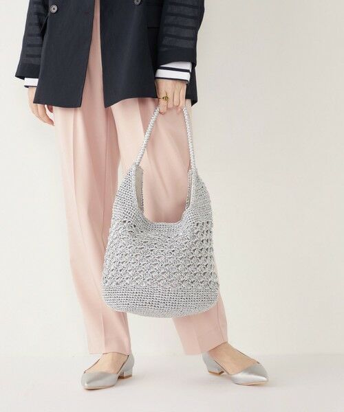 SHIPS / シップス かごバック | SHIPS Colors:メタリック クロシェ バッグ◇ | 詳細28