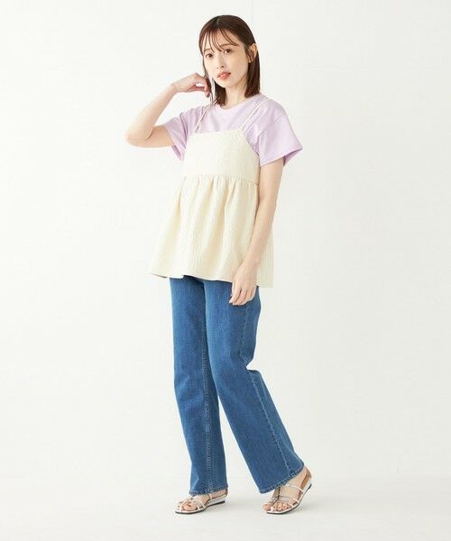 SHIPS for women / シップスウィメン キャミソール・チューブトップ | SHIPS Colors:〈手洗い可能〉カットジャカード キャミソール | 詳細16