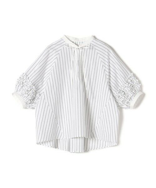 SHIPS / シップス シャツ・ブラウス | 【WEB限定】〈手洗い可能〉袖 フリル デザイン ブラウス | 詳細11