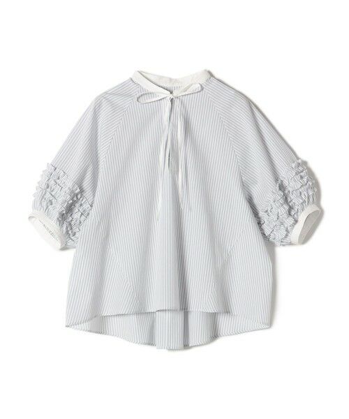 SHIPS / シップス シャツ・ブラウス | 【WEB限定】〈手洗い可能〉袖 フリル デザイン ブラウス | 詳細25