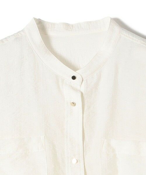SHIPS / シップス シャツ・ブラウス | 〈手洗い可能〉シルク混 シアー 羽織 シャツ | 詳細19