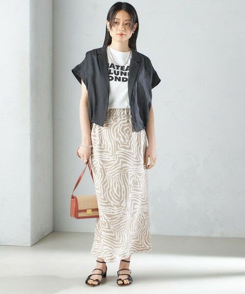 SHIPS / シップス Tシャツ | ローズペトール 半袖 プリント TEE | 詳細26