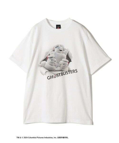 SHIPS for women / シップスウィメン Tシャツ | 〈洗濯機可能〉THREE MINI PUFTS TEE ◇ | 詳細1