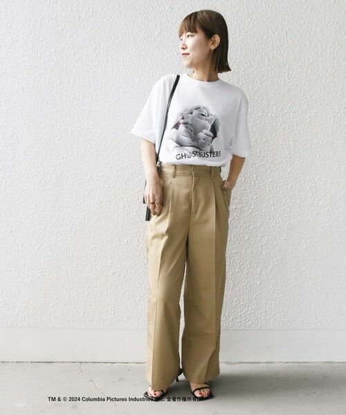 SHIPS for women / シップスウィメン Tシャツ | 〈洗濯機可能〉THREE MINI PUFTS TEE ◇ | 詳細9