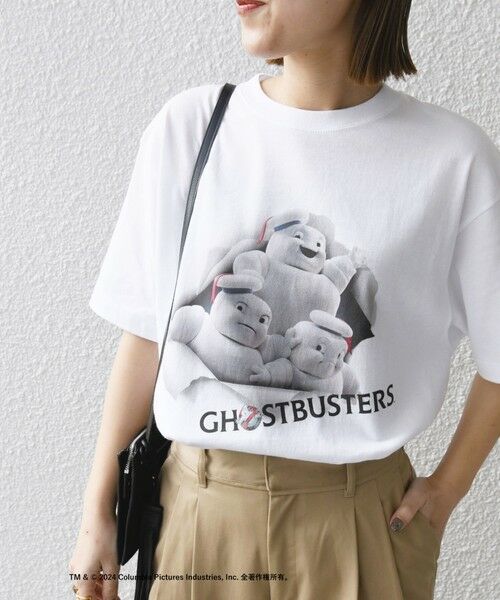 SHIPS for women / シップスウィメン Tシャツ | 〈洗濯機可能〉THREE MINI PUFTS TEE ◇ | 詳細3