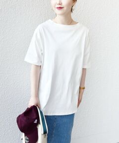 *バリエーション ネック スリット ビッグ TEE ◇