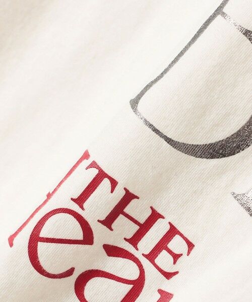 SHIPS / シップス Tシャツ | 【WEB限定】〈手洗い可能〉フラワー 箔 プリント ロゴ TEE | 詳細9