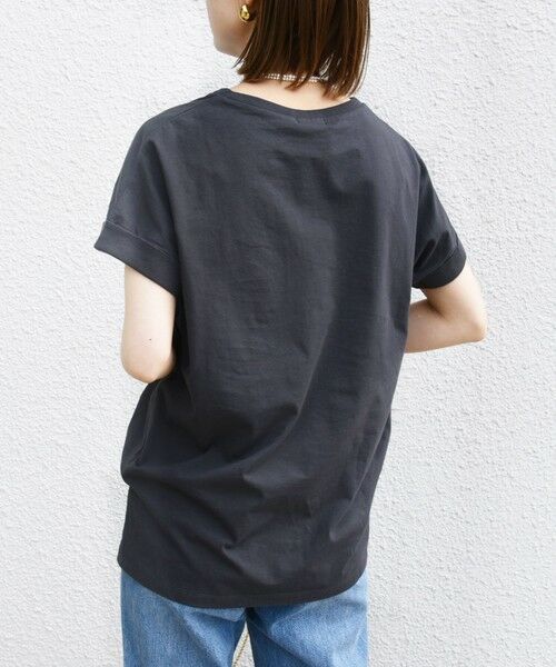 SHIPS / シップス Tシャツ | 【WEB限定】〈手洗い可能〉フラワー 箔 プリント ロゴ TEE | 詳細24