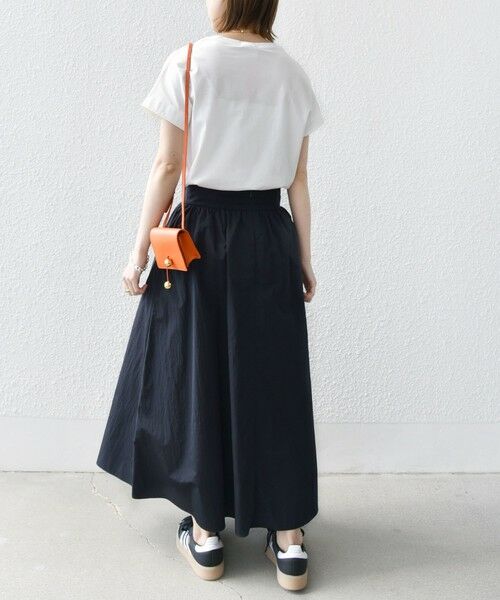 SHIPS for women / シップスウィメン Tシャツ | 《一部追加予約》【WEB限定】〈手洗い可能〉バリエーション ロゴ 刺繍 プリントTEE | 詳細4
