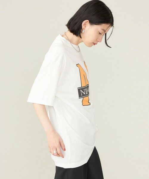 SHIPS for women / シップスウィメン Tシャツ | SHIPS NINE CASE:〈洗濯機可能〉N TEE◇ | 詳細7