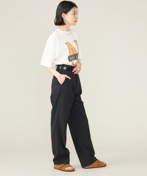 SHIPS for women / シップスウィメン Tシャツ | SHIPS NINE CASE:〈洗濯機可能〉N TEE◇ | 詳細22