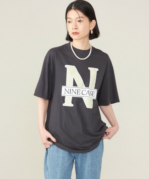 SHIPS for women / シップスウィメン Tシャツ | SHIPS NINE CASE:〈洗濯機可能〉N TEE◇ | 詳細29