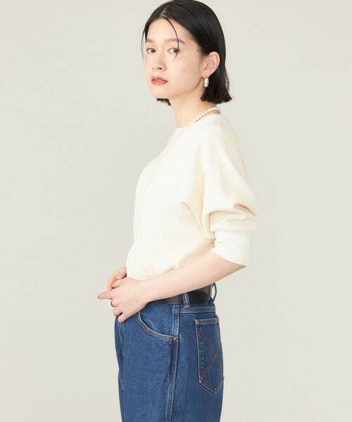 SHIPS for women / シップスウィメン カットソー | SHIPS NINE CASE:〈洗濯機可能〉ワッフル TEE ◇ | 詳細11