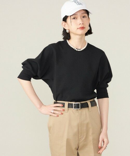 SHIPS for women / シップスウィメン カットソー | SHIPS NINE CASE:〈洗濯機可能〉ワッフル TEE ◇ | 詳細26
