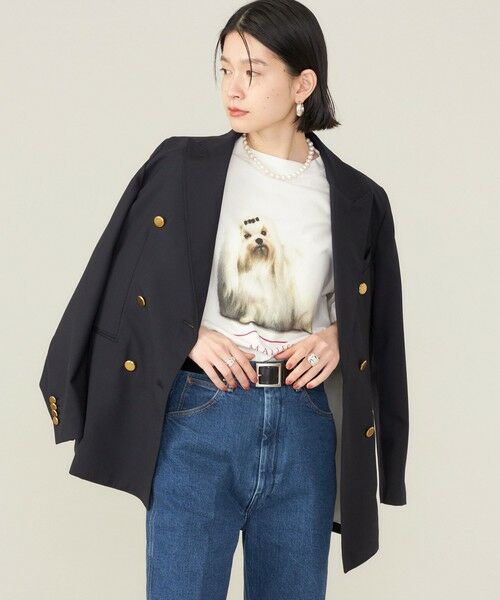 SHIPS for women / シップスウィメン Tシャツ | SHIPS NINE CASE:〈洗濯機可能〉MALTESE TEE◇ | 詳細22