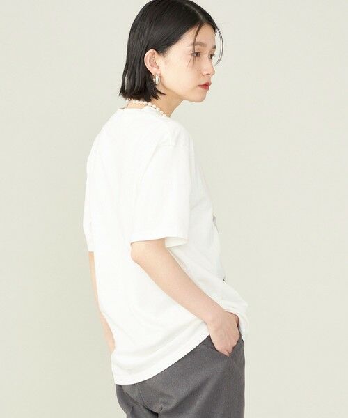 SHIPS for women / シップスウィメン Tシャツ | SHIPS NINE CASE:〈洗濯機可能〉GREAT DANE TEE ◇ | 詳細10