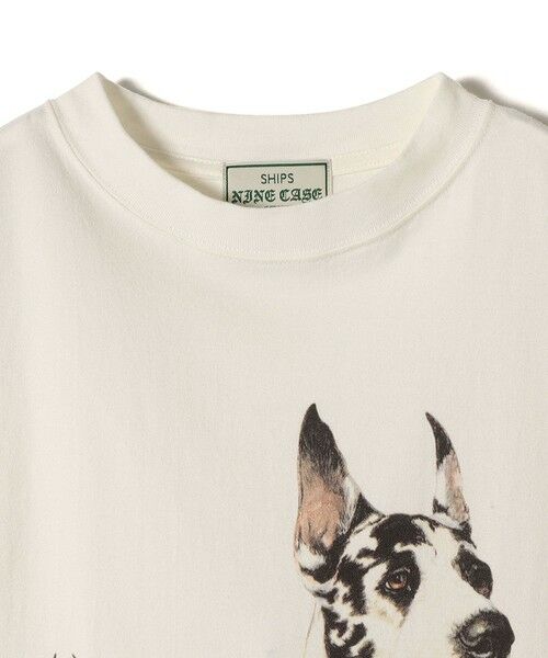 SHIPS for women / シップスウィメン Tシャツ | SHIPS NINE CASE:〈洗濯機可能〉GREAT DANE TEE ◇ | 詳細2