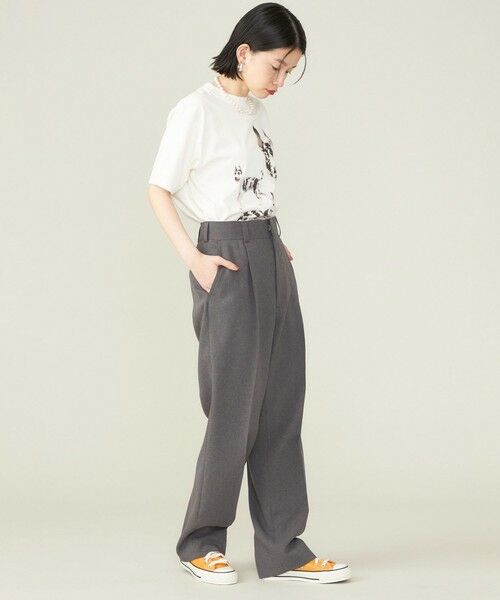 SHIPS for women / シップスウィメン Tシャツ | SHIPS NINE CASE:〈洗濯機可能〉GREAT DANE TEE ◇ | 詳細23